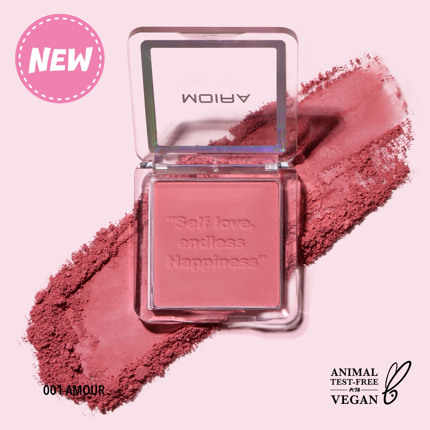 Glamour Us_Moira_Makeup_Lucky Chance Blush_Amour_LCB001 The best affordable Latina and Mexican makeup, beauty and cosmetics supply store in Chula Vista, San Diego