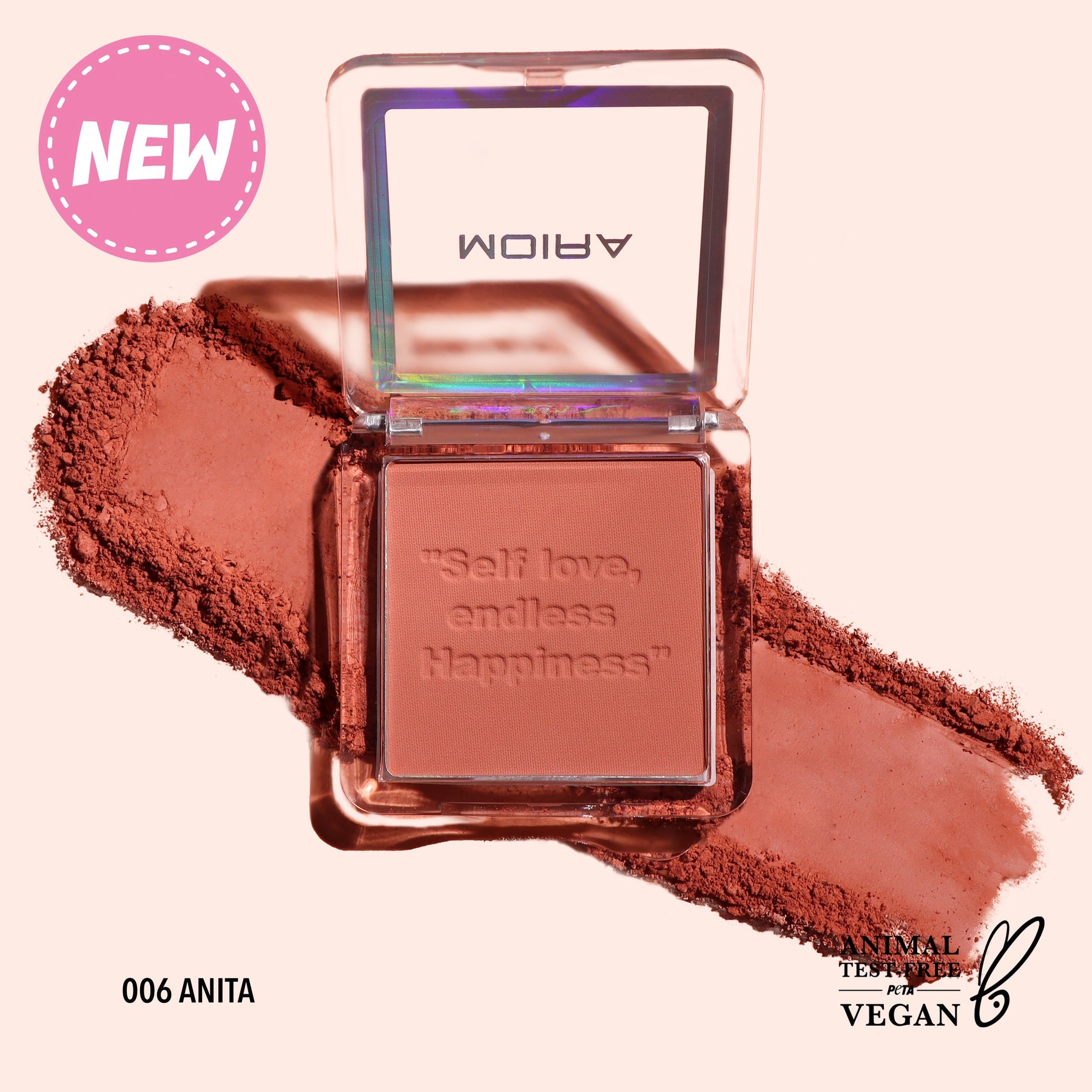 Glamour Us_Moira_Makeup_Lucky Chance Blush_Anita_LCB006 The best affordable Latina and Mexican makeup, beauty and cosmetics supply store in Chula Vista, San Diego