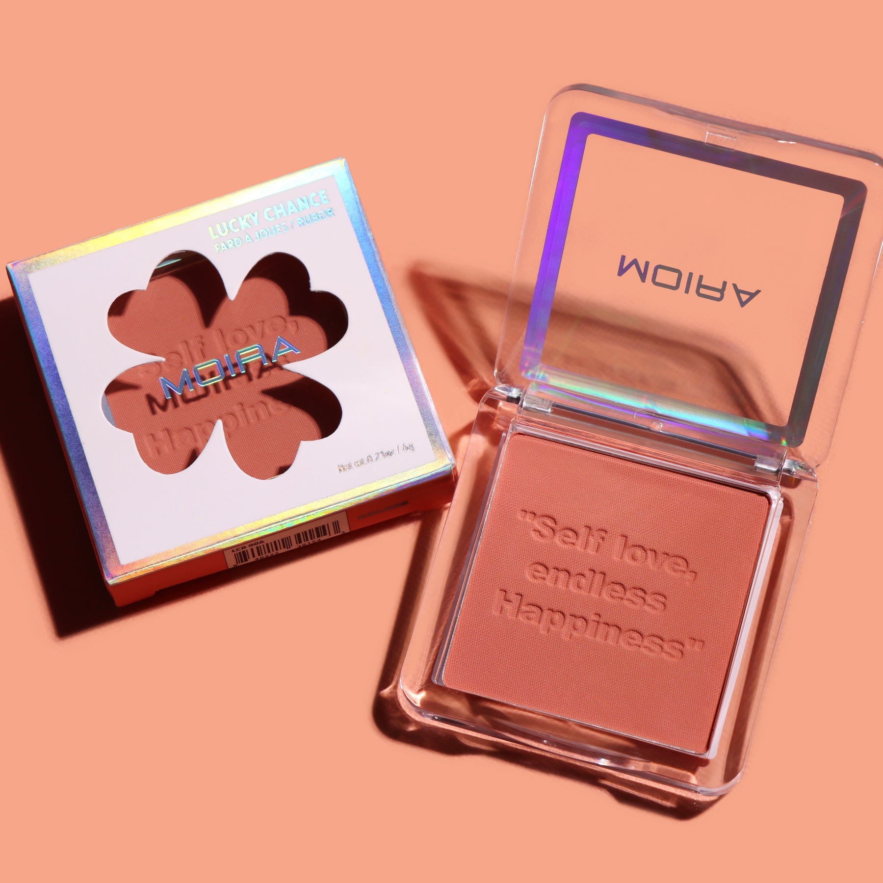 Glamour Us_Moira_Makeup_Lucky Chance Blush_Amour_LCB001 Latina makeup, beauty and skincare supply store Mexican makeup products