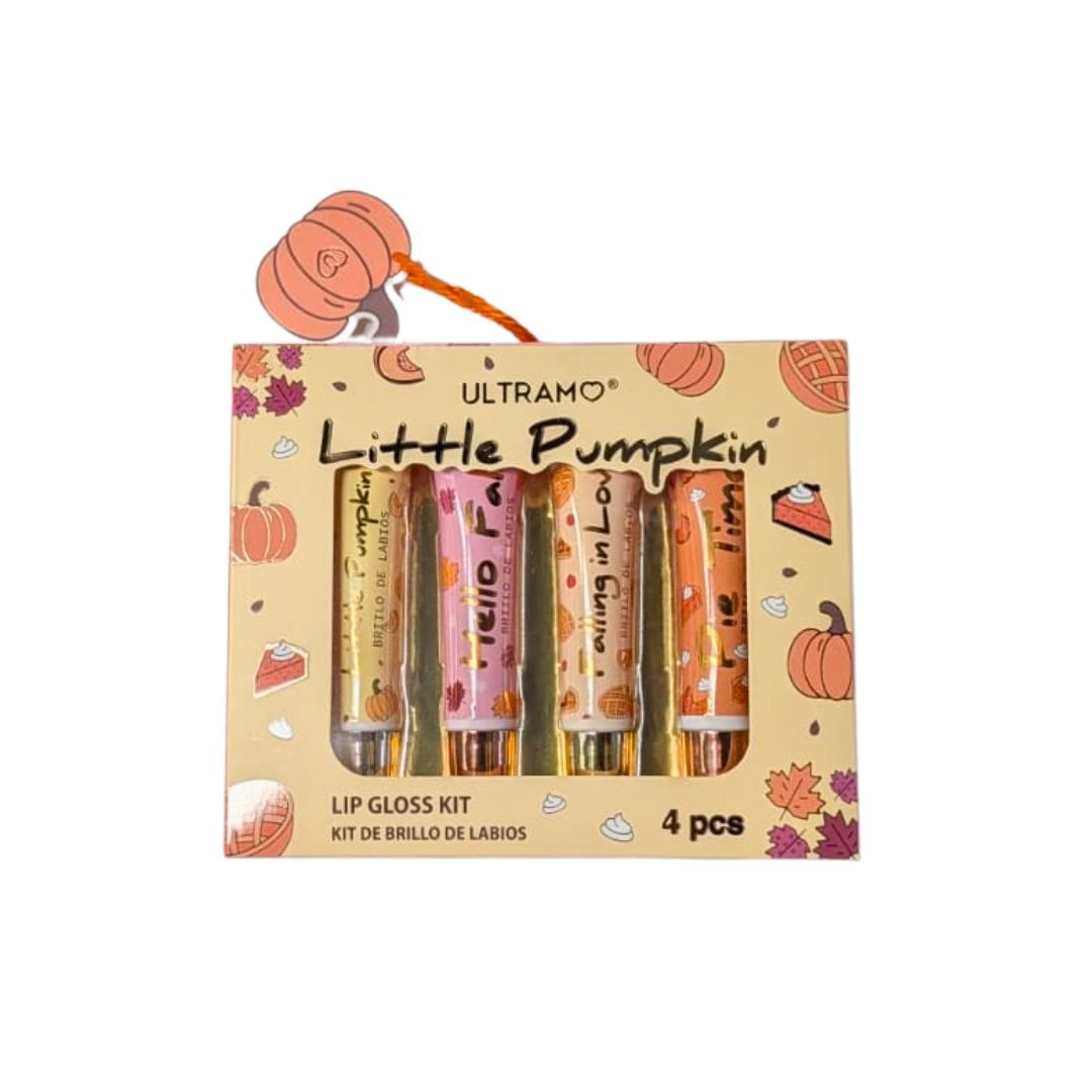 Little Pumpkin Lip Gloss Set (4 pieces)
