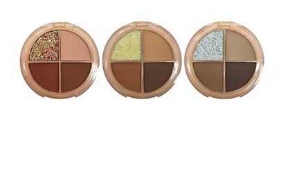 3 paletas de sombras de ojos Bare Glow Essentials