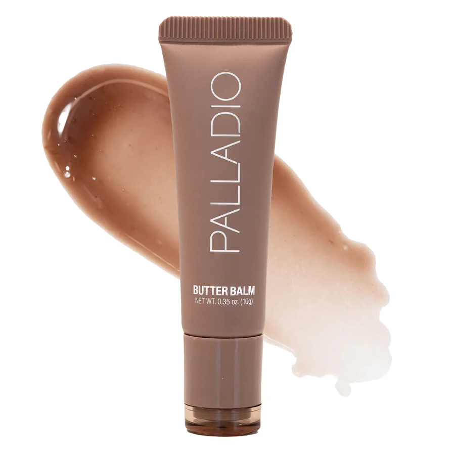 Glamour Us_Palladio_Makeup_Butter Lip Balm_Caramel Glazed_BLB02 The best affordable Latina and Mexican makeup, beauty and cosmetics supply store in Chula Vista, San Diego