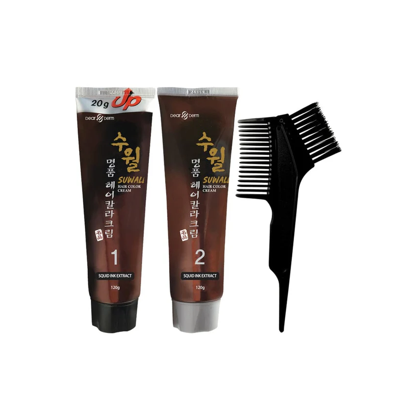 Tinte permanente para el cabello en polvo