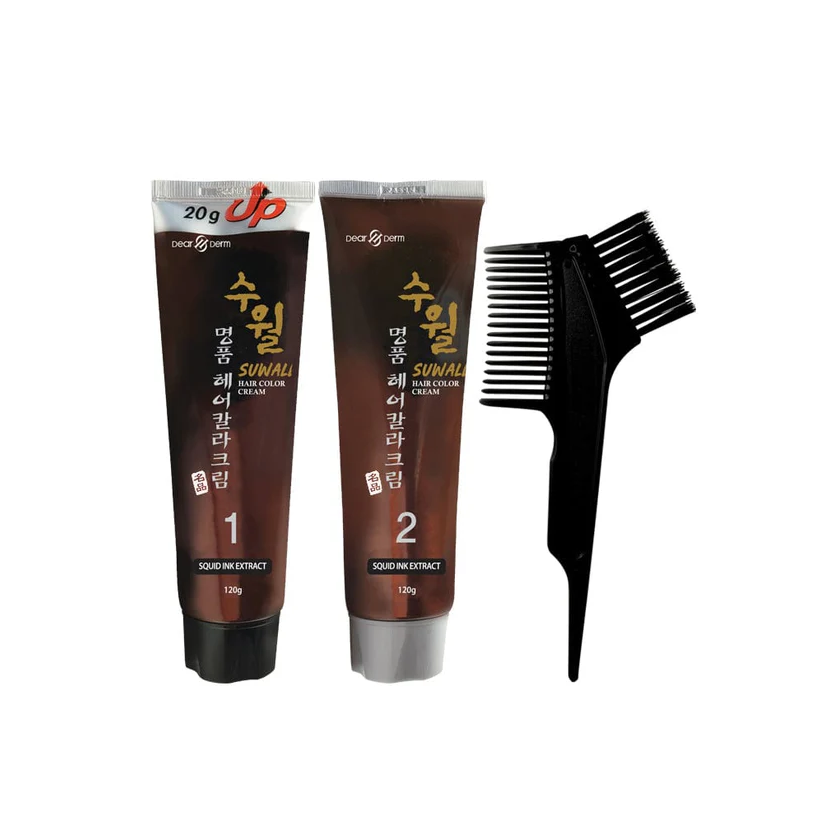 Tinte permanente para el cabello en polvo