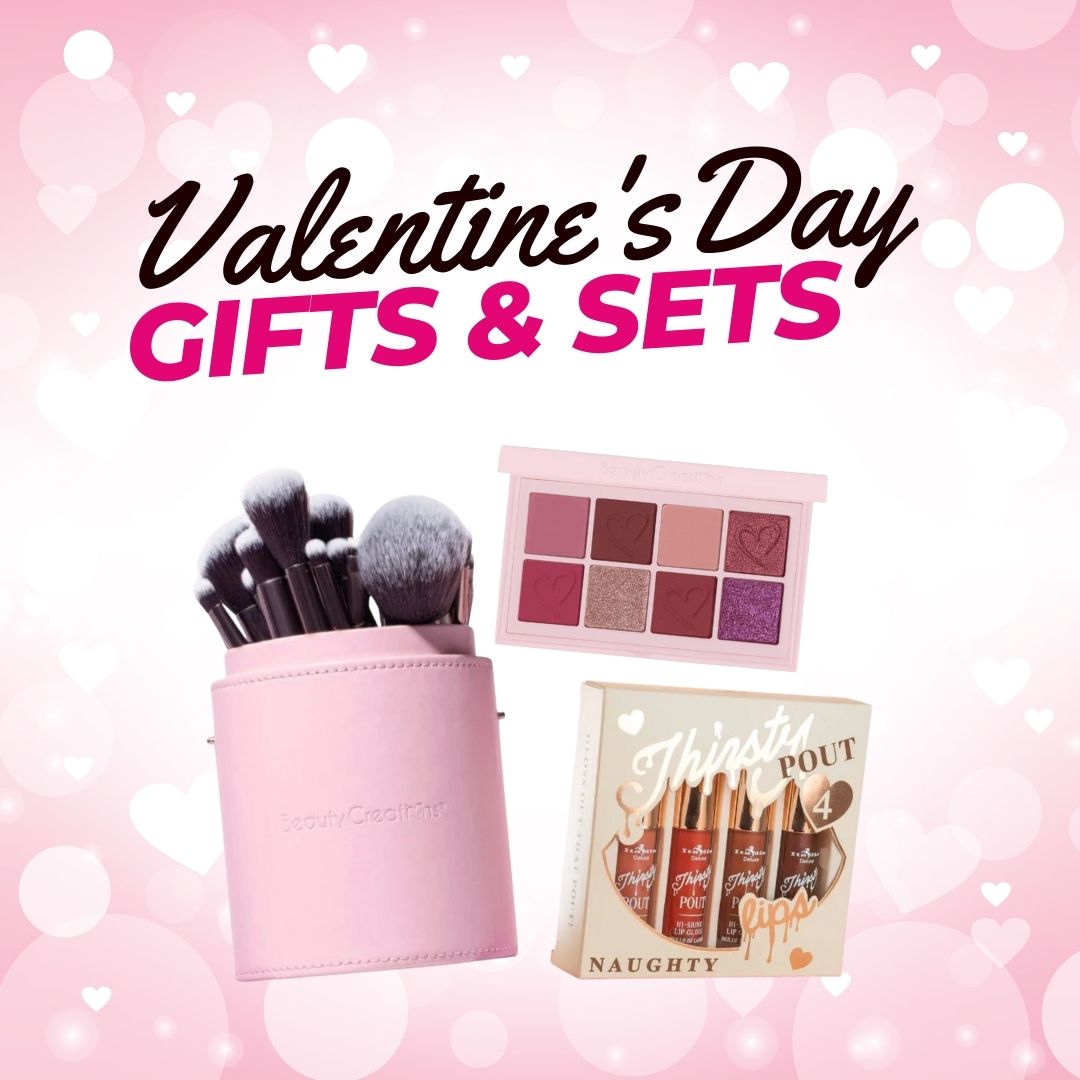 Valentine at Glamour Us, the best Valentine's day gifts for her affordable makeup and beauty products