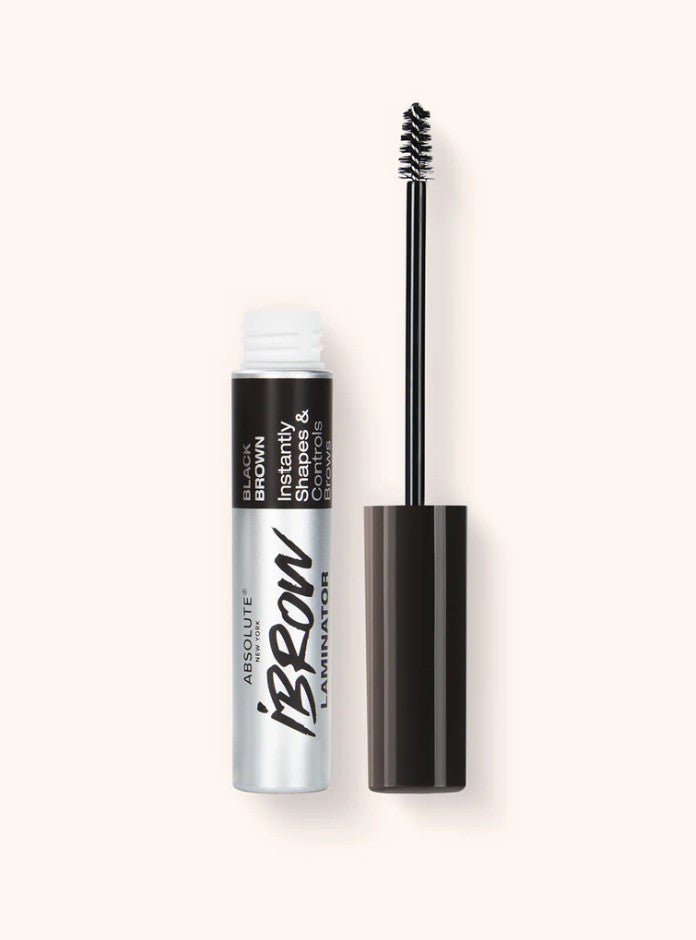 Glamour Us_Absolute New York_Makeup_I - brow Laminator Eyebrow Gel_Black Brown_ABNY-MEBG12 The best affordable Latina and Mexican makeup, beauty and cosmetics supply store in Chula Vista, San Diego