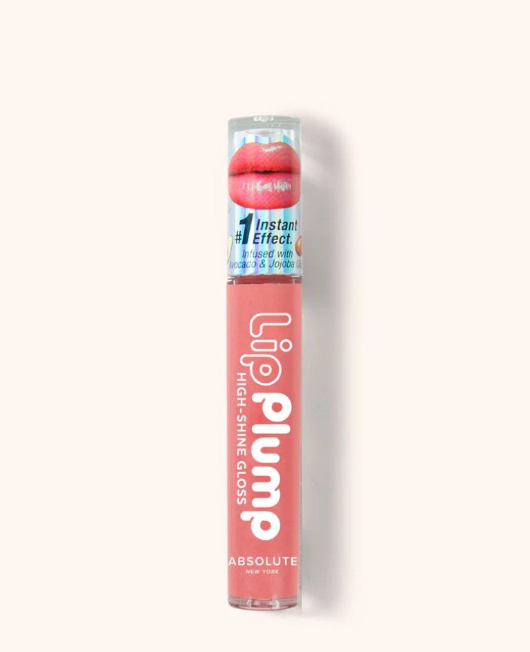 Glamour Us_Absolute New York_Makeup_Lip Plump High - Shine Gloss Lip Plumper_Rosewood_ABNY-MLPG03 The best affordable Latina and Mexican makeup, beauty and cosmetics supply store in Chula Vista, San Diego