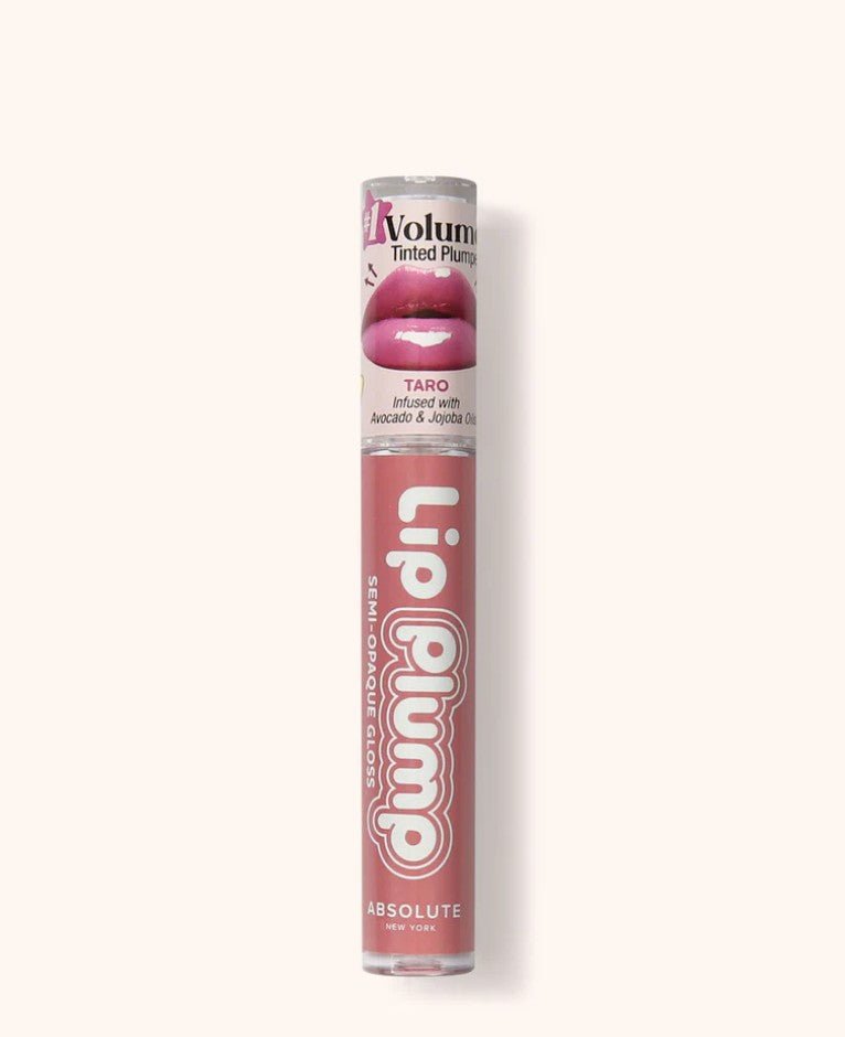 Glamour Us_Absolute New York_Makeup_Lip Plump Semi - Opaque Gloss Lip Plumper_Taro_ABNY-MLPG06 The best affordable Latina and Mexican makeup, beauty and cosmetics supply store in Chula Vista, San Diego