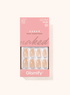 Glamour Us_Absolute New York_Nails_Naked Press On Nails_Coffin Medium_NTNK02 The best affordable Latina and Mexican makeup, beauty and cosmetics supply store in Chula Vista, San Diego