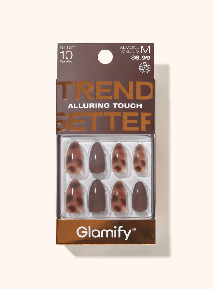 Glamour Us_Absolute New York_Nails_Trendsetter Press On Nails_11 - Almond Medium_NTTS11 The best affordable Latina and Mexican makeup, beauty and cosmetics supply store in Chula Vista, San Diego