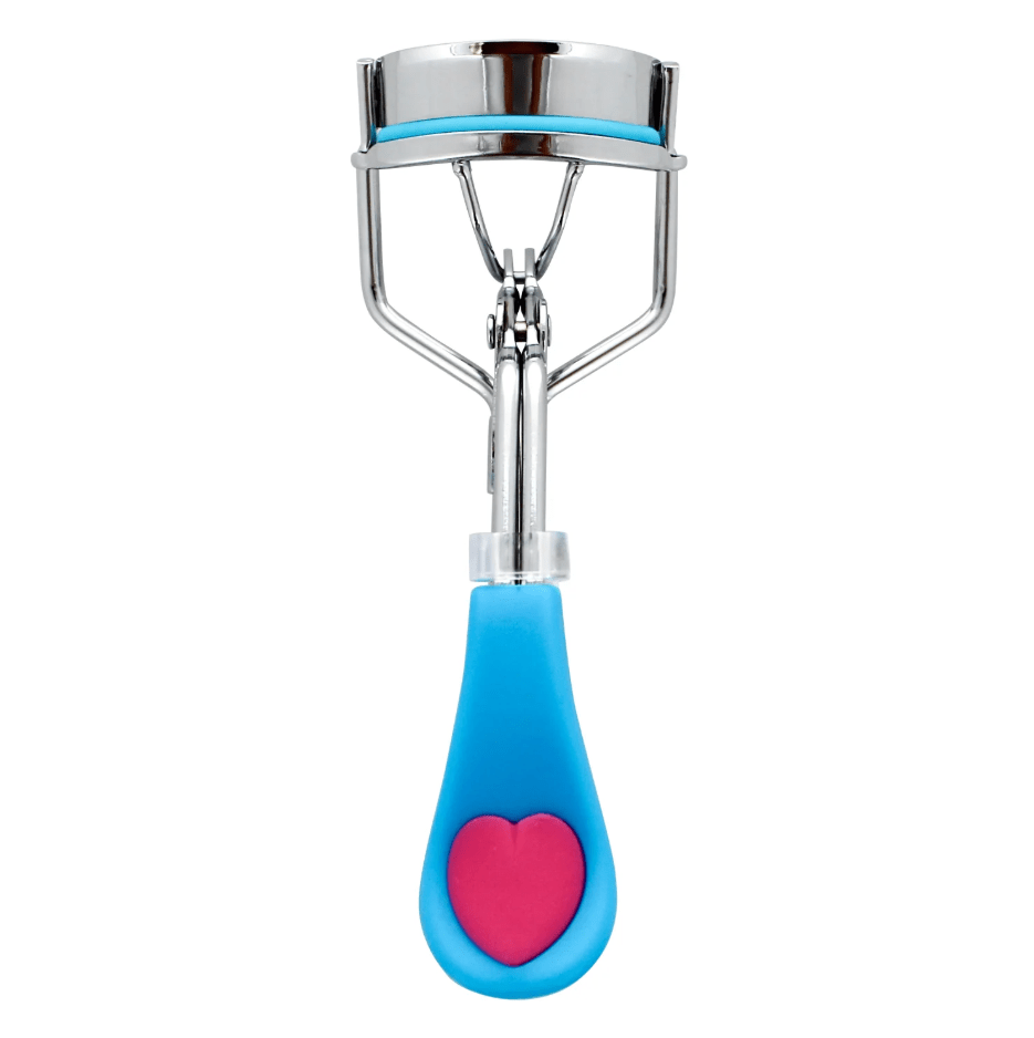 Glamour Us_Adoro_Lashes_Silicone Heart Grip Eyelash Curler_Blue_1209/3 The best affordable Latina and Mexican makeup, beauty and cosmetics supply store in Chula Vista, San Diego