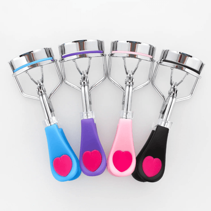 Glamour Us_Adoro_Lashes_Silicone Heart Grip Eyelash Curler_Pink_1209/1 The best affordable Latina and Mexican makeup, beauty and cosmetics supply store in Chula Vista, San Diego