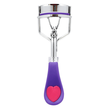 Glamour Us_Adoro_Lashes_Silicone Heart Grip Eyelash Curler_Purple_1209/2 The best affordable Latina and Mexican makeup, beauty and cosmetics supply store in Chula Vista, San Diego