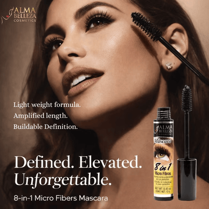 Glamour Us_Alma Belleza_Makeup_Micro Fibras - 8 en 1 Eyelash Mascara__AB-MF The best affordable Latina and Mexican makeup, beauty and cosmetics supply store in Chula Vista, San Diego