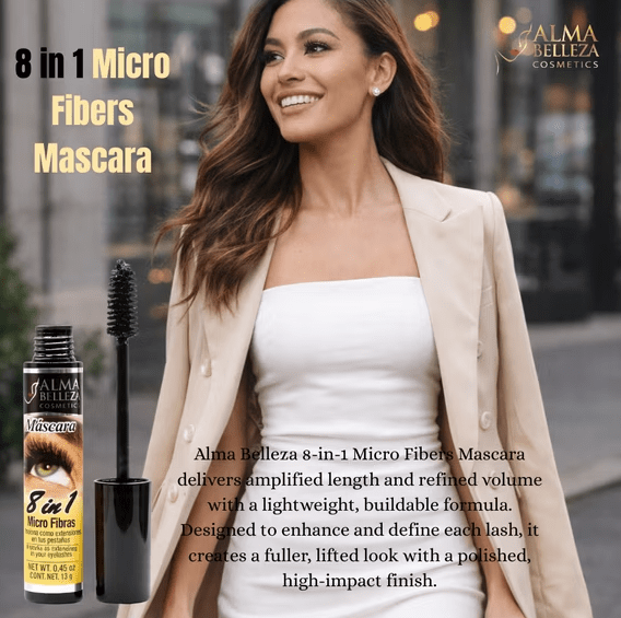 Glamour Us_Alma Belleza_Makeup_Micro Fibras - 8 en 1 Eyelash Mascara__AB-MF The best affordable Latina and Mexican makeup, beauty and cosmetics supply store in Chula Vista, San Diego