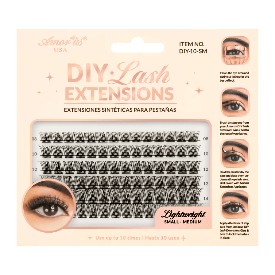 Glamour Us_Amorus_Lashes_10 - Diy Lash Extensions (Small - Medium)__DIY - 10 - SM