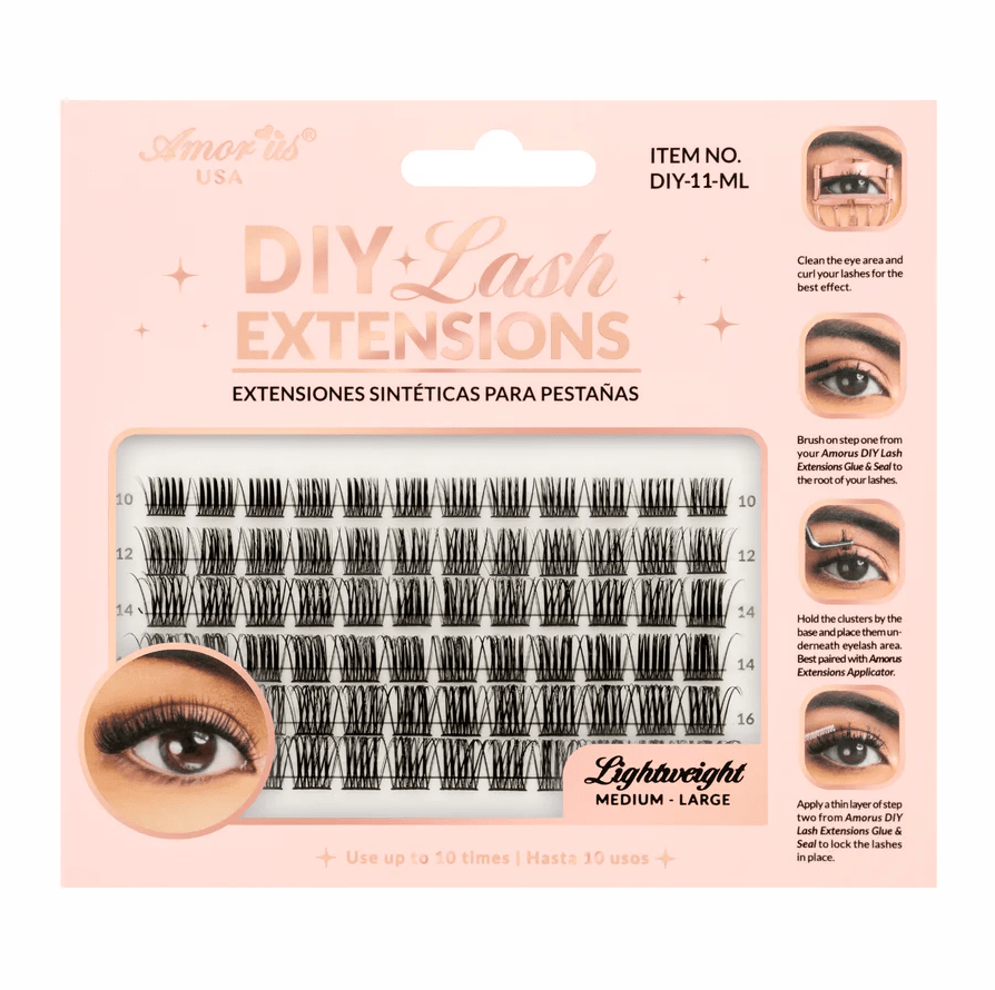Glamour Us_Amorus_Lashes_11 - Diy Lash Extensions (Medium - Large)__DIY - 11 - ML The best affordable Latina and Mexican makeup, beauty and cosmetics supply store in Chula Vista, San Diego