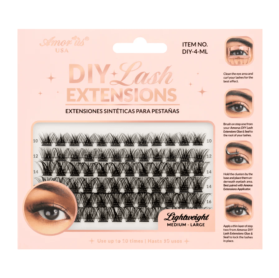 Glamour Us_Amorus_Lashes_4 - Diy Lash Extensions (Medium - Large)__DIY - 4 - ML The best affordable Latina and Mexican makeup, beauty and cosmetics supply store in Chula Vista, San Diego