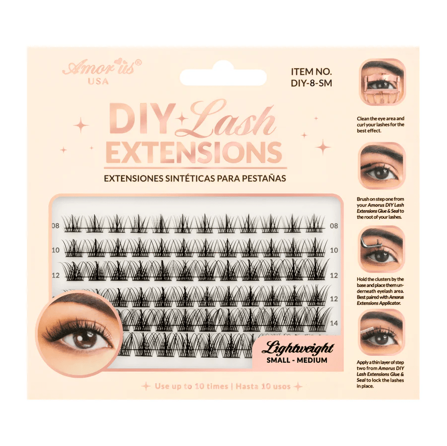 Glamour Us_Amorus_Lashes_8 - Diy Lash Extensions (Small - Medium)__DIY - 8 - SM The best affordable Latina and Mexican makeup, beauty and cosmetics supply store in Chula Vista, San Diego