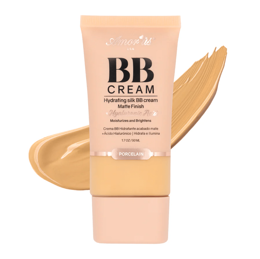 Glamour Us_Amorus_Makeup_BB Cream With Hyaluronic Acid_Porcelain_CO-BBFN-01 The best affordable Latina and Mexican makeup, beauty and cosmetics supply store in Chula Vista, San Diego