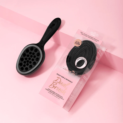 Glamour Us_Amorus_Hair_Dual - Brush Scalp Care &amp; Detangling Brush__DBRUSH-03 The best affordable Latina and Mexican makeup, beauty and cosmetics supply store in Chula Vista, San Diego