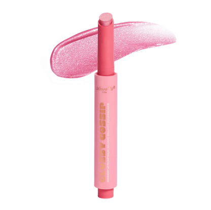 Glamour Us_Amorus_Makeup_Glossy Gossip Shimmer Lip Plump Balm_Pinkish Scandal_CO-GCL-02 The best affordable Latina and Mexican makeup, beauty and cosmetics supply store in Chula Vista, San Diego