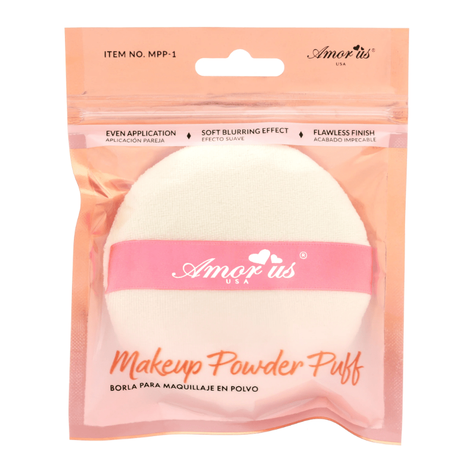 Glamour Us_Amorus_Tools &amp; Brushes_Makeup Powder Puff__MPP - 1 The best affordable Latina and Mexican makeup, beauty and cosmetics supply store in Chula Vista, San Diego