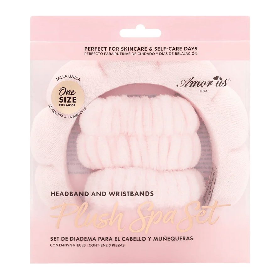 Glamour Us_Amorus_Tools &amp; Brushes_Plush Spa Set__HWB-01 The best affordable Latina and Mexican makeup, beauty and cosmetics supply store in Chula Vista, San Diego