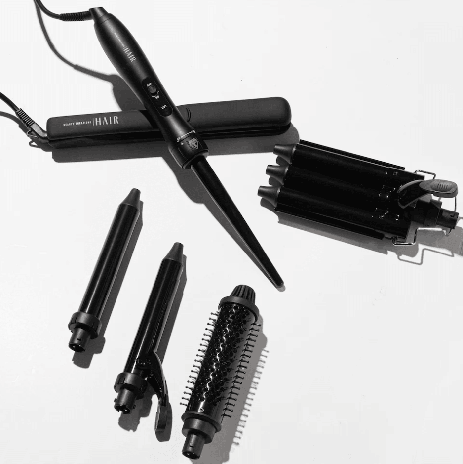 Glamour Us_Beauty Creations_Hair_5 in 1 Multitasker Hair Set_Black_MT-BLACK The best affordable Latina and Mexican makeup, beauty and cosmetics supply store in Chula Vista, San Diego