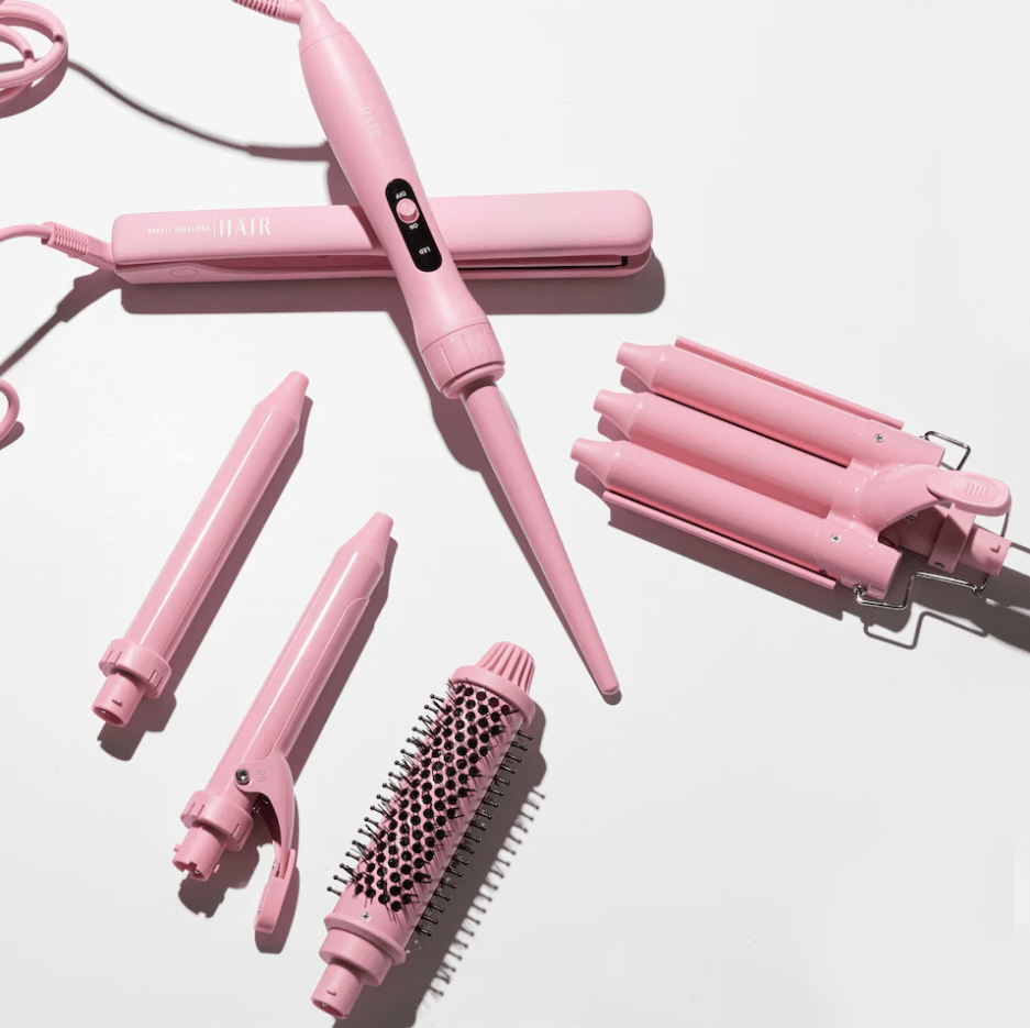 Glamour Us_Beauty Creations_Hair_5 in 1 Multitasker Hair Set_Pink_MT-PINK The best affordable Latina and Mexican makeup, beauty and cosmetics supply store in Chula Vista, San Diego