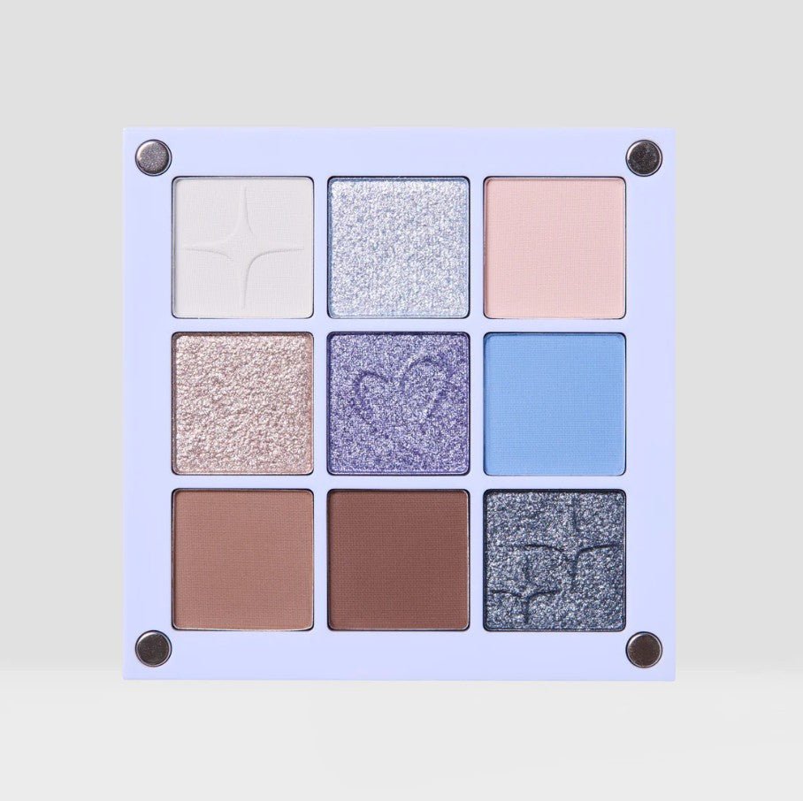 Glamour Us_Beauty Creations_Makeup_9 Color Palettes - Demin Blues__9SP-DB The best affordable Latina and Mexican makeup, beauty and cosmetics supply store in Chula Vista, San Diego