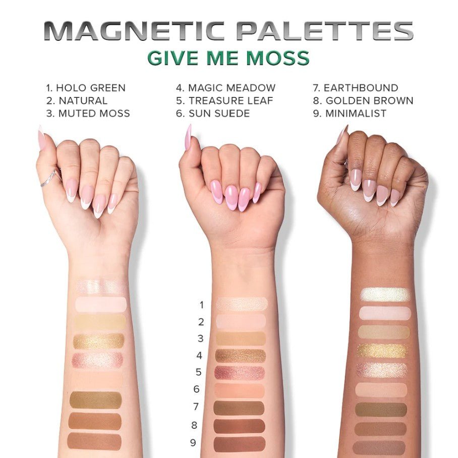 Glamour Us_Beauty Creations_Makeup_9 Color Palettes - Give Me Moss__9SP-GM The best affordable Latina and Mexican makeup, beauty and cosmetics supply store in Chula Vista, San Diego