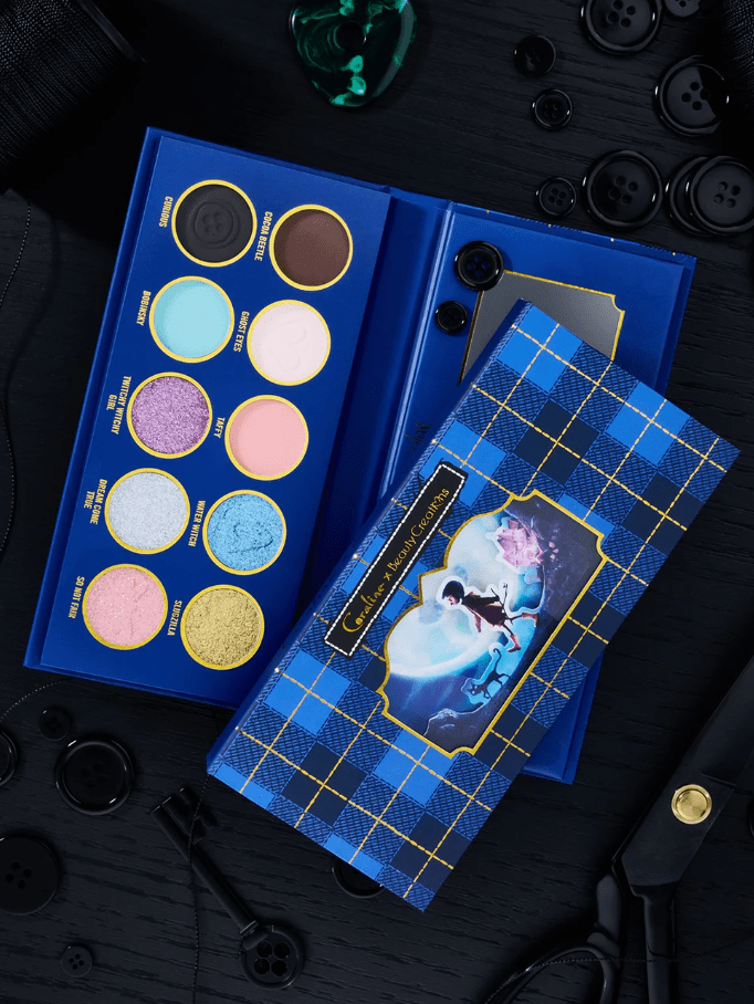 Glamour Us_Beauty Creations_Makeup_Beauty Creations x Coraline "Beyond the Door" 10 Color Palette__BCCR-P The best affordable Latina and Mexican makeup, beauty and cosmetics supply store in Chula Vista, San Diego