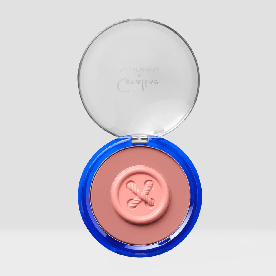 Glamour Us_Beauty Creations_Makeup_Beauty Creations x Coraline "Cute As A Button" Dual Shade Cream Blush__BCCR-CB The best affordable Latina and Mexican makeup, beauty and cosmetics supply store in Chula Vista, San Diego