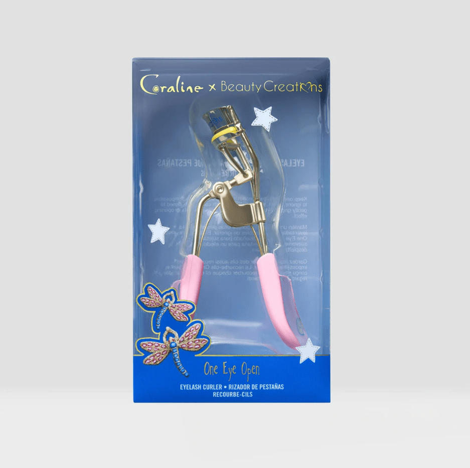 Glamour Us_Beauty Creations_Lashes_Beauty Creations x Coraline "One Eye Open" Eyelash Curler__BCCR-LC The best affordable Latina and Mexican makeup, beauty and cosmetics supply store in Chula Vista, San Diego