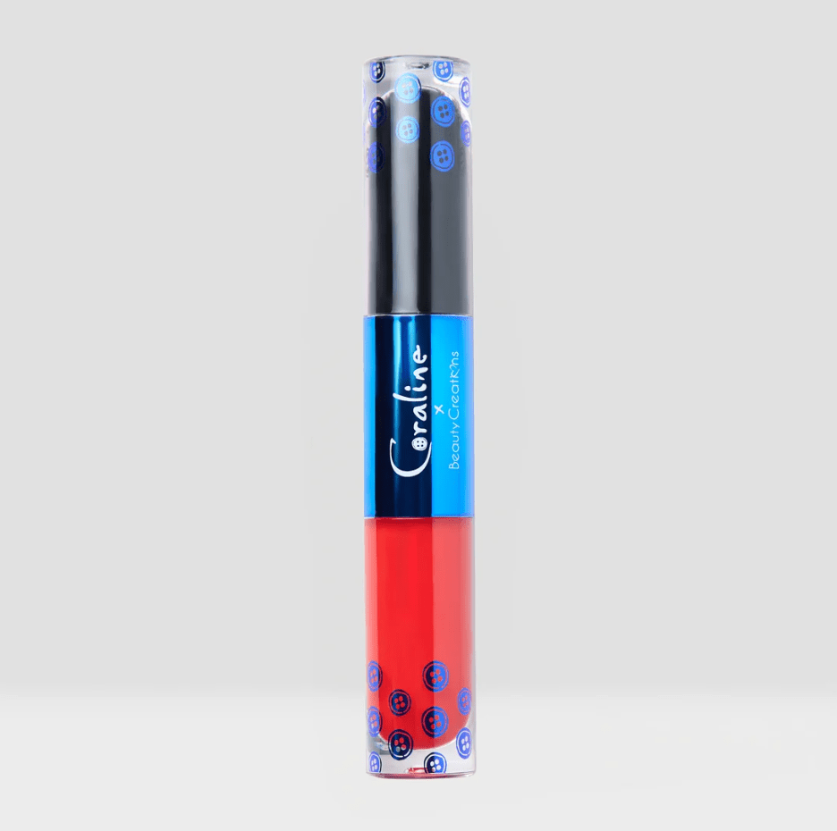 Glamour Us_Beauty Creations_Makeup_Beauty Creations x Coraline Stay Forever Lip Stain &amp; Lip Gloss Duo_Not My Mother / Disobey_BCCR-PLS1 The best affordable Latina and Mexican makeup, beauty and cosmetics supply store in Chula Vista, San Diego