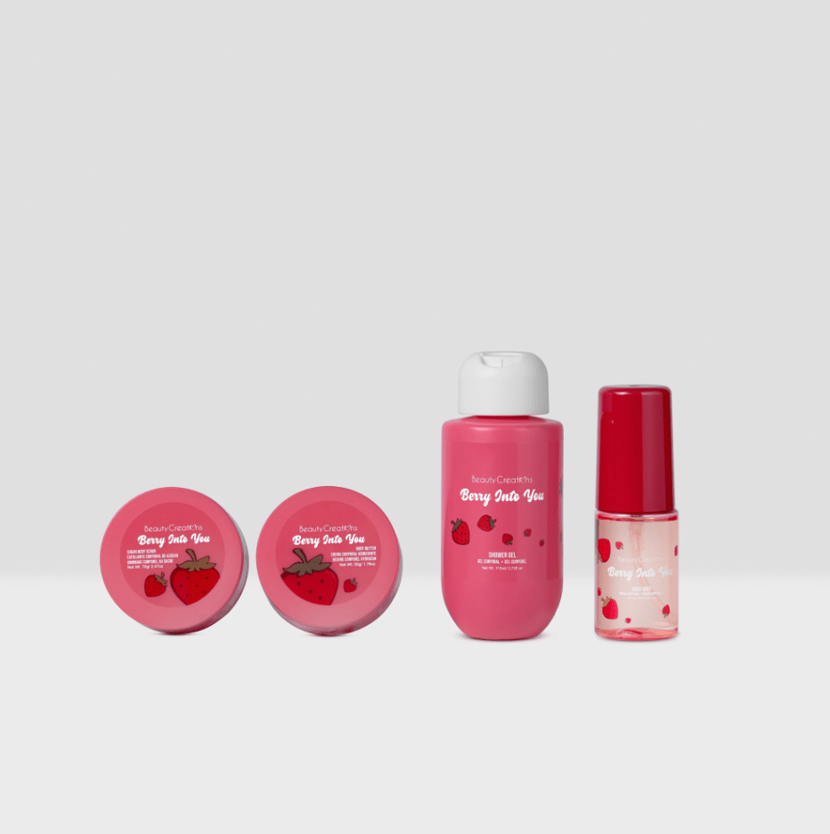 Glamour Us_Beauty Creations_Skincare_Berry Into Yo - Sweet Dose Mini Body Care Kit__SD-TB1 The best affordable Latina and Mexican makeup, beauty and cosmetics supply store in Chula Vista, San Diego