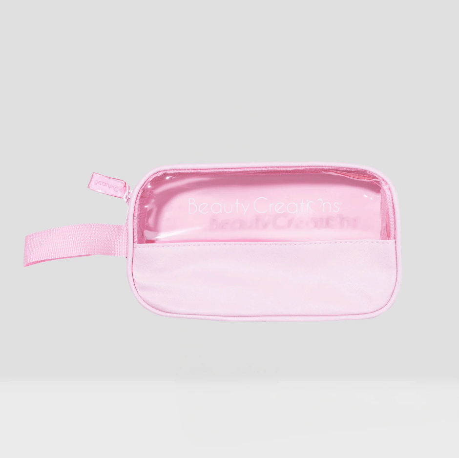 Glamour Us_Beauty Creations_Makeup_Clear Small Cosmetic Bag__BCCPB2 The best affordable Latina and Mexican makeup, beauty and cosmetics supply store in Chula Vista, San Diego