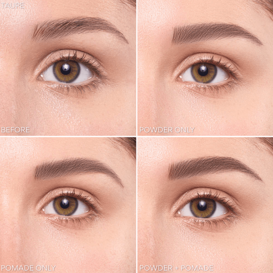 Glamour Us_Beauty Creations_Makeup_Duet Brow Powder + Pomade_Blonde_DUET-POD1 The best affordable Latina and Mexican makeup, beauty and cosmetics supply store in Chula Vista, San Diego