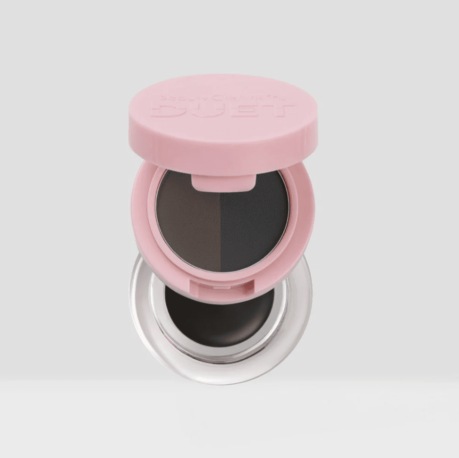 Glamour Us_Beauty Creations_Makeup_Duet Brow Powder + Pomade_Ebony_DUET-POD6 The best affordable Latina and Mexican makeup, beauty and cosmetics supply store in Chula Vista, San Diego