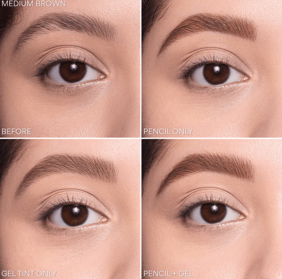 Glamour Us_Beauty Creations_Makeup_Duet Gel Tint + Brow Pencil_Blonde_DUET-BP1 The best affordable Latina and Mexican makeup, beauty and cosmetics supply store in Chula Vista, San Diego