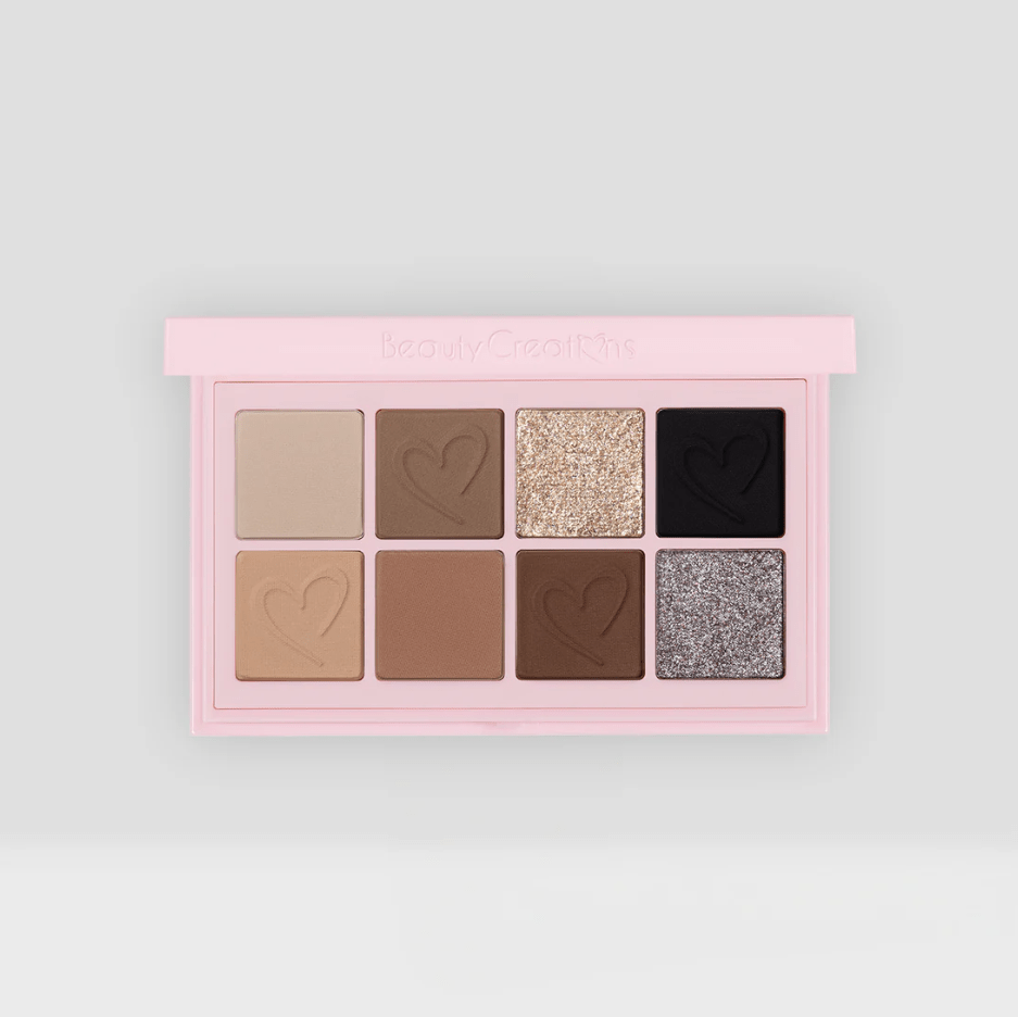 Glamour Us_Beauty Creations_Makeup_Duet Mini Snap Eyeshadow Palette - Grungy Greys__DUET - PAL6 The best affordable Latina and Mexican makeup, beauty and cosmetics supply store in Chula Vista, San Diego