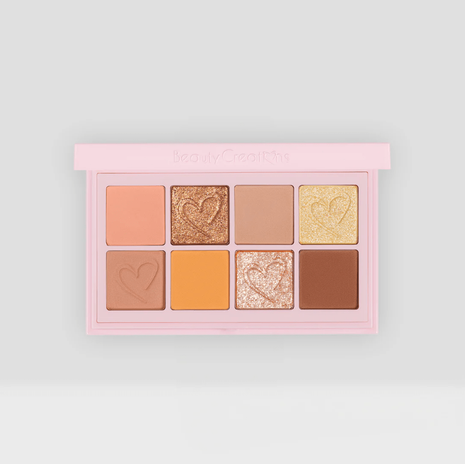Glamour Us_Beauty Creations_Makeup_Duet Mini Snap Eyeshadow Palette - Peachy Dreams__DUET - PAL4 The best affordable Latina and Mexican makeup, beauty and cosmetics supply store in Chula Vista, San Diego