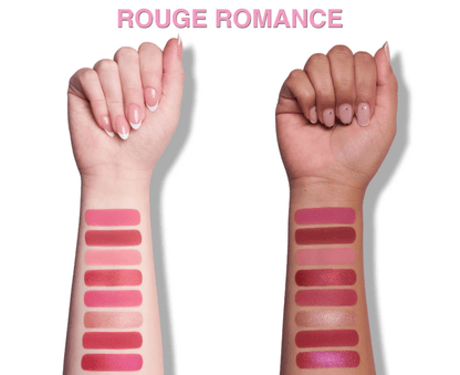 Glamour Us_Beauty Creations_Makeup_Duet Mini Snap Eyeshadow Palette - Rouge Romance__DUET - PAL5 The best affordable Latina and Mexican makeup, beauty and cosmetics supply store in Chula Vista, San Diego