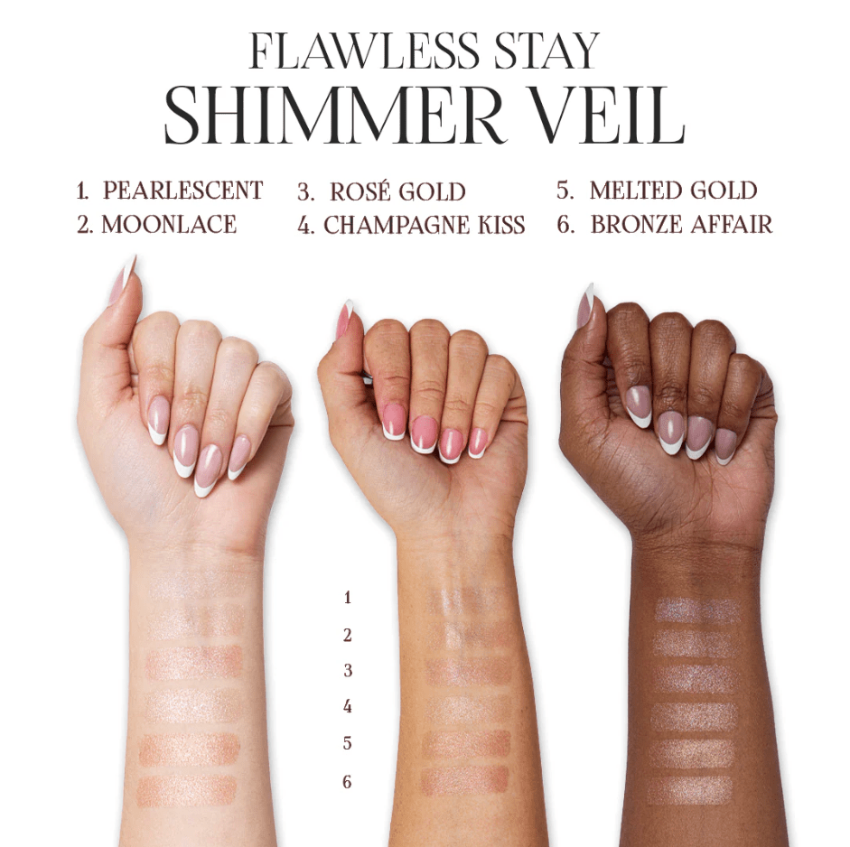 Glamour Us_Beauty Creations_Makeup_Flawless Stay Shimmer Veil_Pearlescent_FSBHB-01 The best affordable Latina and Mexican makeup, beauty and cosmetics supply store in Chula Vista, San Diego
