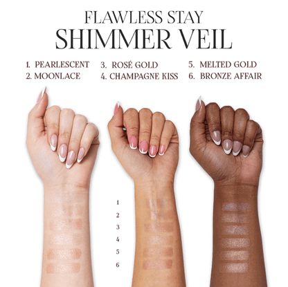 Glamour Us_Beauty Creations_Makeup_Flawless Stay Shimmer Veil_Pearlescent_FSBHB-01 The best affordable Latina and Mexican makeup, beauty and cosmetics supply store in Chula Vista, San Diego