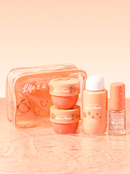Glamour Us_Beauty Creations_Skincare_Life is a Peach - Sweet Dose Mini Body Care Kit__SD-TB2 The best affordable Latina and Mexican makeup, beauty and cosmetics supply store in Chula Vista, San Diego