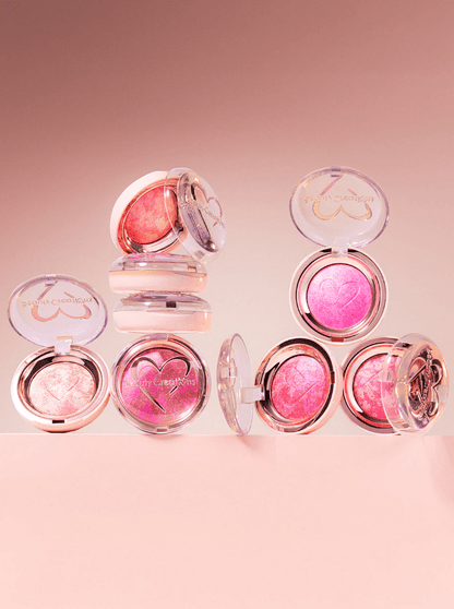Glamour Us_Beauty Creations_Makeup_Mineralized Marble Blush_Peach Flame_MMB-01 The best affordable Latina and Mexican makeup, beauty and cosmetics supply store in Chula Vista, San Diego