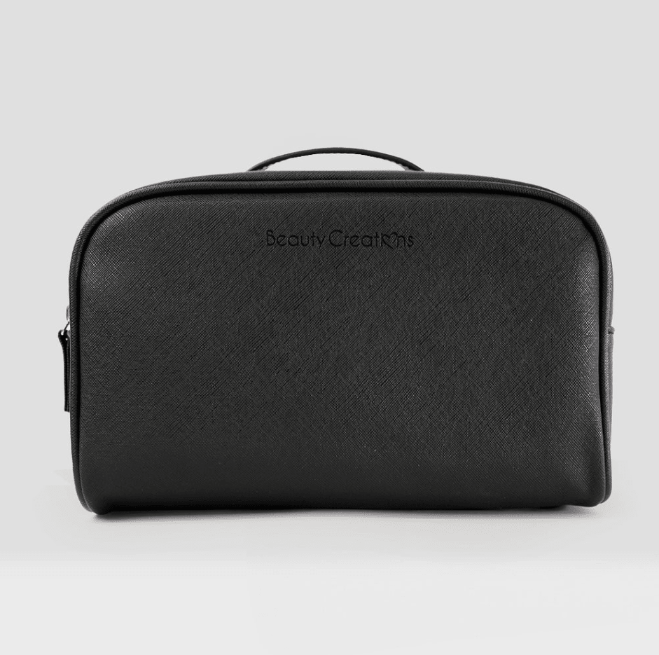 Glamour Us_Beauty Creations_Makeup_Mini Black Cosmetic Glam Pouch__CBDZ-BS The best affordable Latina and Mexican makeup, beauty and cosmetics supply store in Chula Vista, San Diego