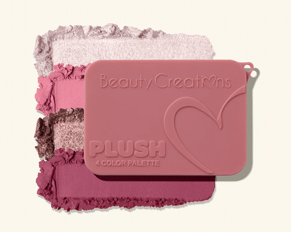 Glamour Us_Beauty Creations_Makeup_Plush 4 Bouncy Color Eyeshadow Palette_Rose All Day_PLP1 The best affordable Latina and Mexican makeup, beauty and cosmetics supply store in Chula Vista, San Diego